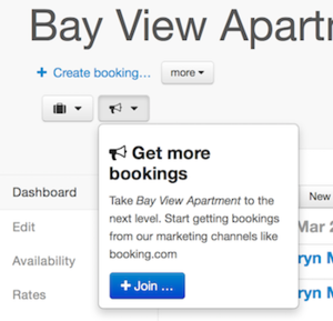 Join Booking.com from Bookster - Easy one click process to join the Booking.com through Bookster PMS Join Booking.com from Bookster - Easy one click process to join the Booking.com through Bookster PMS