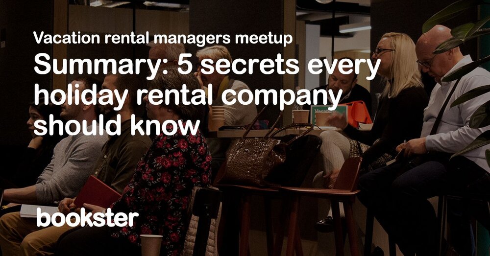 5 secrets every holiday rental manager should know