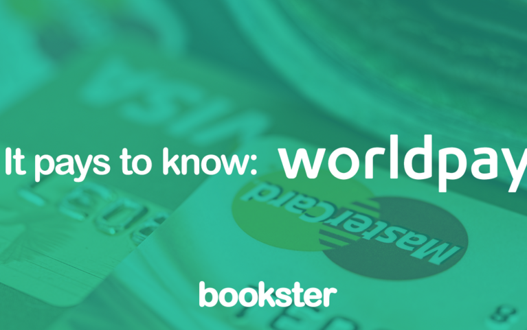 Bookster and Worldpay collaboration - UK payment gateway Worldpay is now connected with Bookster Property Management Software. (© Bookster)