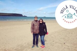 Joni and Ross of Voilà Villas Dordogne - Joni and Ross, founders of Voilà Villas Dordogne, renting holiday homes in France. Joni and Ross of Voilà Villas Dordogne - Joni and Ross, founders of Voilà Villas Dordogne, renting holiday homes in France.