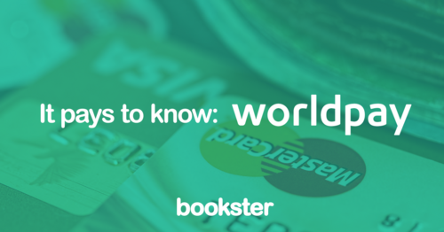 Bookster and Worldpay collaboration - UK payment gateway Worldpay is now connected with Bookster Property Management Software. (© Bookster)