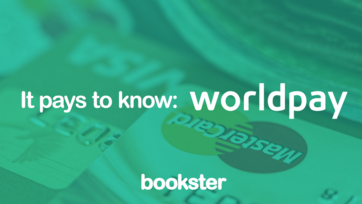 Bookster and Worldpay collaboration - UK payment gateway Worldpay is now connected with Bookster Property Management Software. (© Bookster)