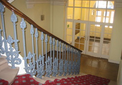 Stairwell entrance inside Parliament Square