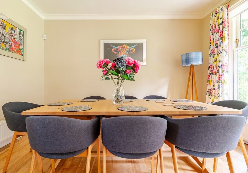 Bright Dining Area in a Self-catered Let