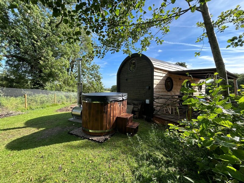 private hot tub