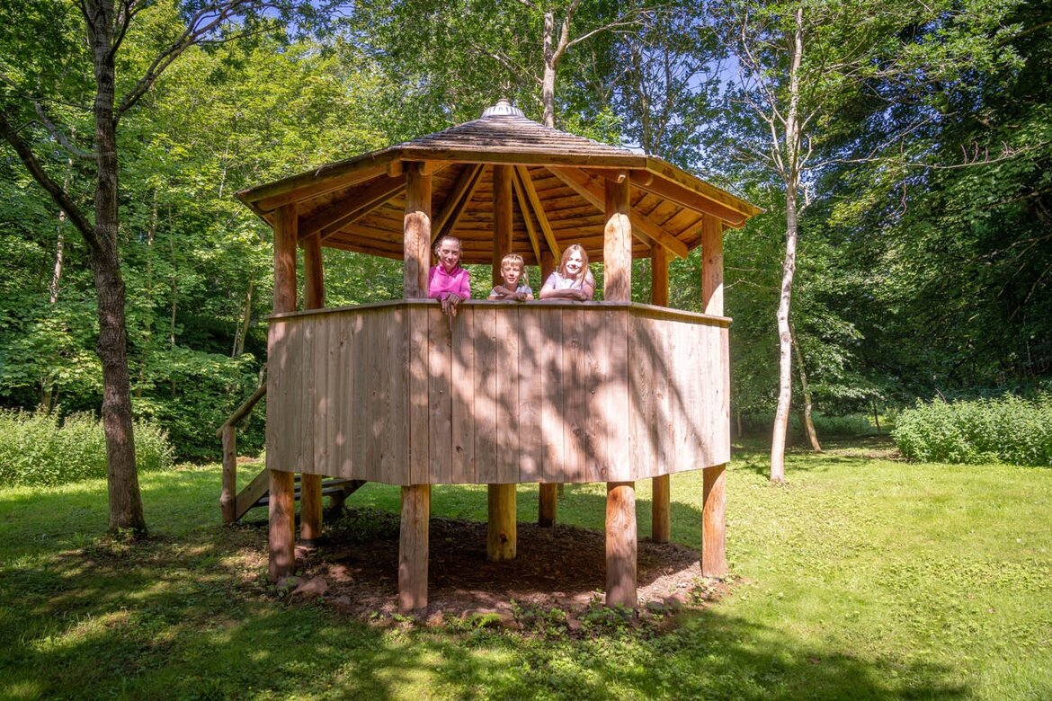 Nostalgic treehouse in East Lothian Nostalgic treehouse in East Lothian