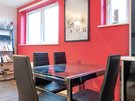 Lochend Park View (New) 8 - Family dining table in Edinburgh holiday let