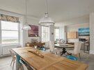 Dining Area, The Beach House - Spacious and well-furnished open-plan living and dining area at luxury North Berwick holiday home