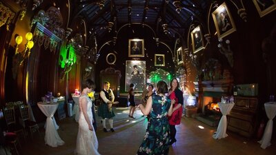 Murthly Estate wedding dance floor - Impossible to better this space for a dance floor at a wedding reception. (© Nigel Lumsden)
