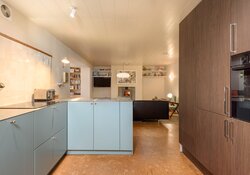 Open plan living area