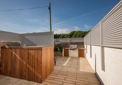 Private courtyard, The Beach House