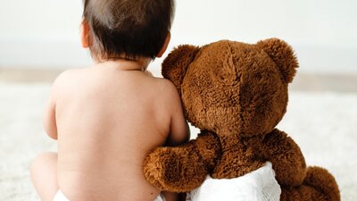 Teddy Bear & Baby