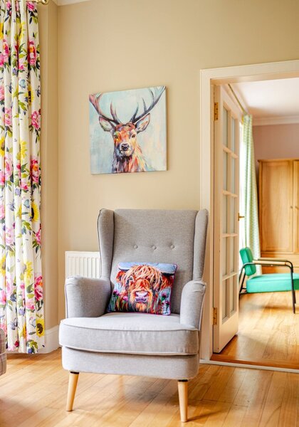 Comfy Seating Area for Business Travellers