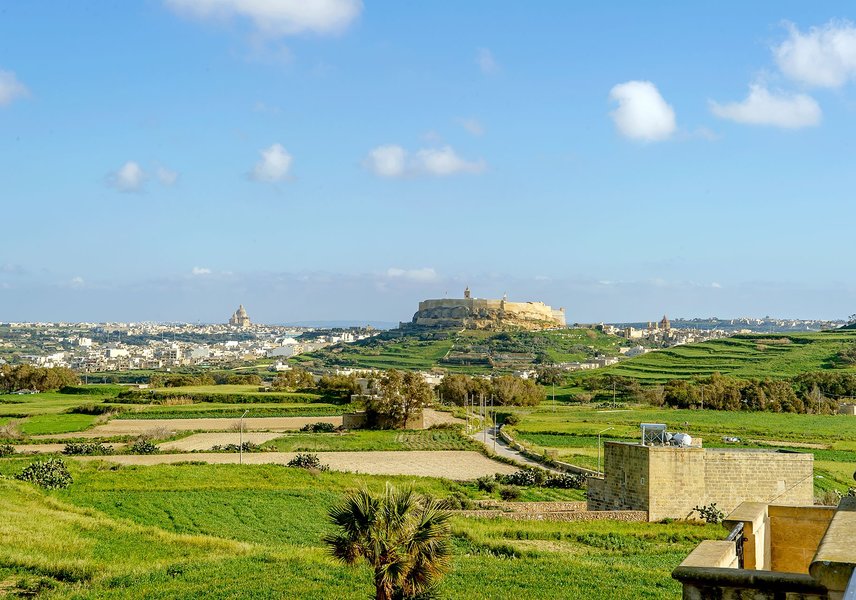 Beautiful views near the Gozo villa