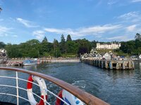 Bowness on Windermere from the lake