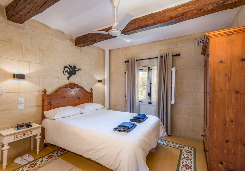 10. Main bedroom with ensuite overlooking garden and church views