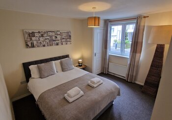 20240530_144221 - Cosy double bed in double bedroom of Edinburgh rental property